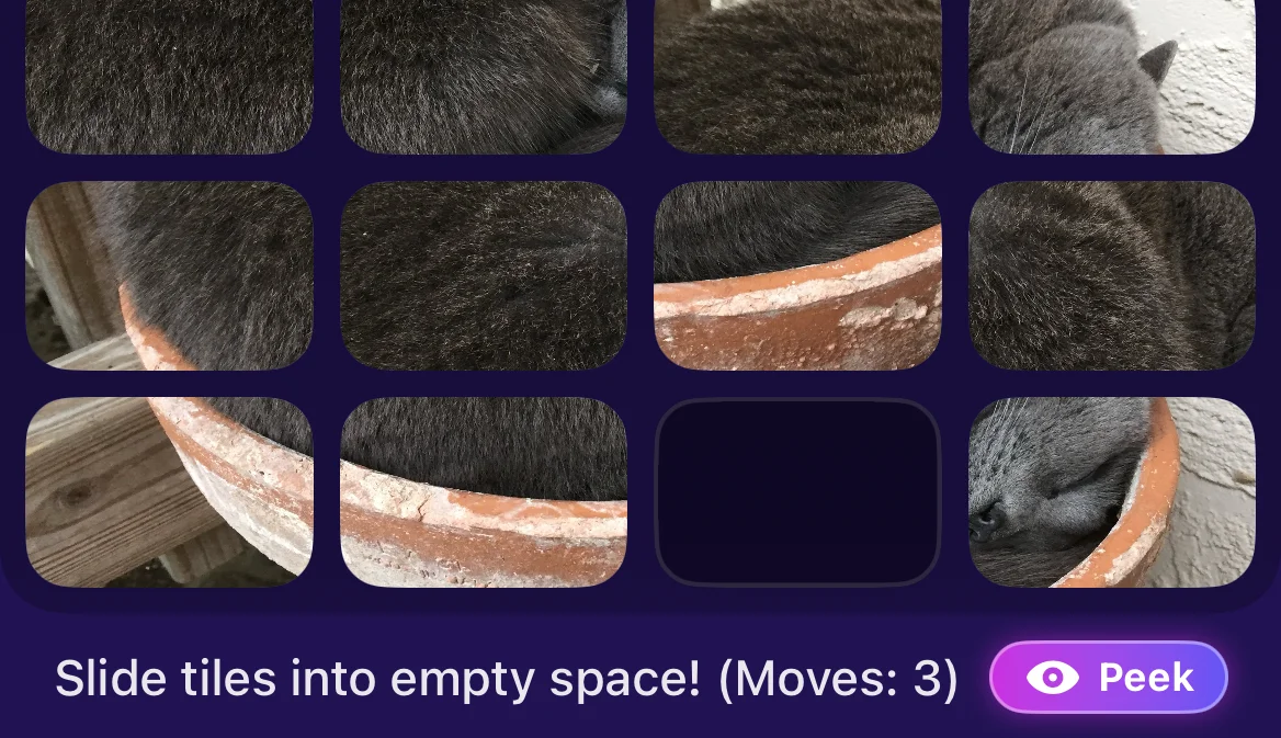 Slide Puzzle Banner